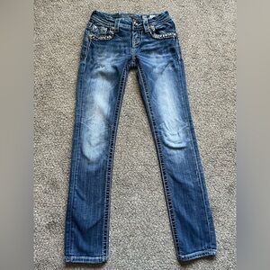 Miss Me Signature Straight Low-rise Jeans (24)